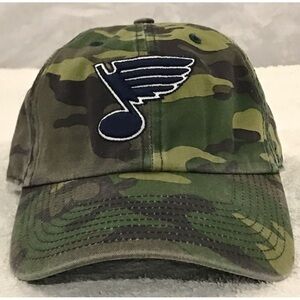 '47 Brand NHL St. Louis Blues Adjustable Camou Hockey Cap